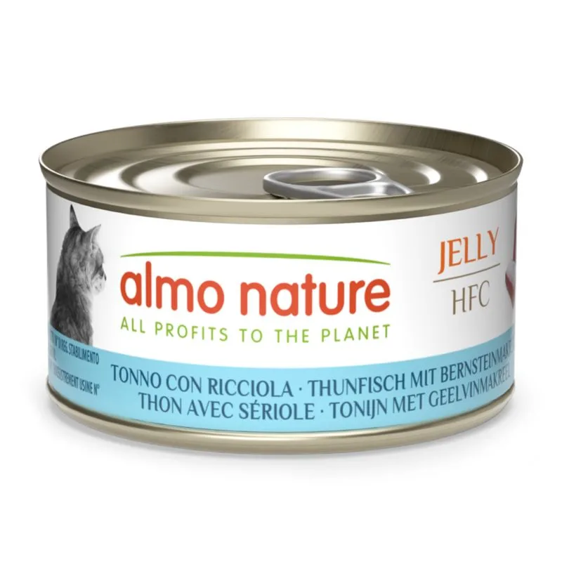 Almo Nature HFC Jelly in lattina 24 x 70 g (Tonno con Ricciola)