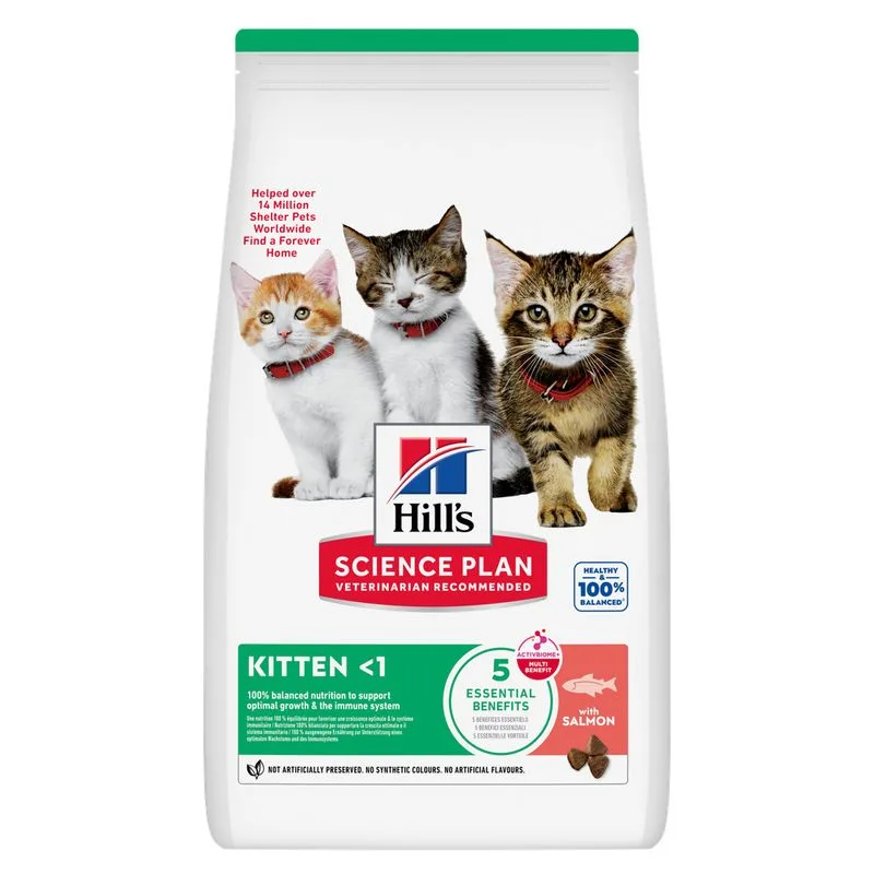 Hill's Science Plan Kitten <1 Salmone (1,5 kg)