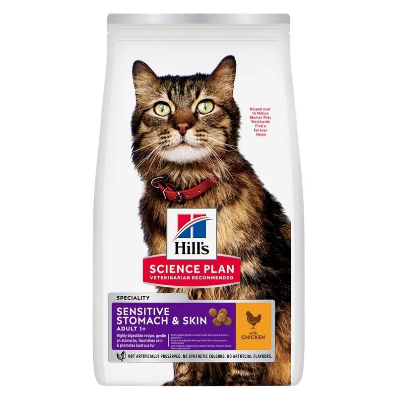 Hill's Science Plan Sensitive Stomach & Skin Adult 1+ Pollo (3 kg)