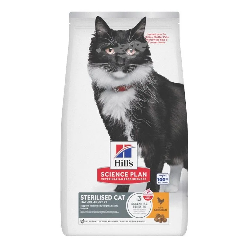 Multipack risparmio! 2 x Hill's Science Plan (2 x 10 kg Mature Adult Sterilised Pollo)