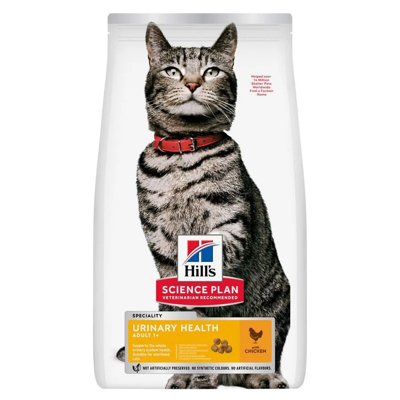 Multipack risparmio! 2 x Hill's Science Plan (2 x 7 kg Adult Urinary Health Pollo)