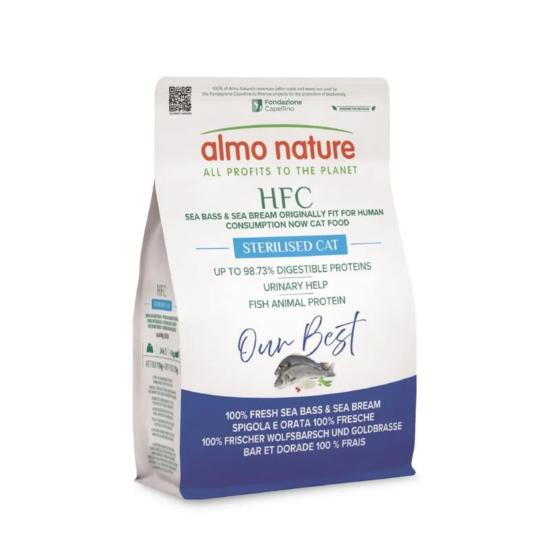 Almo Nature HFC Longevity Sterilised Spigola & Orata fresche (300 g)