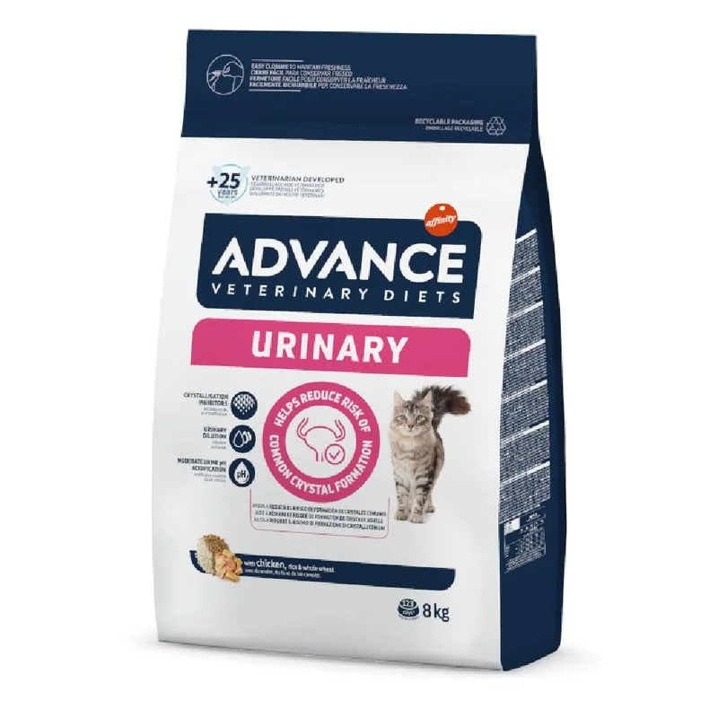 Advance Veterinary Diets Urinary Cat Crocchette per gatto (Set %: 2 x 8 kg)