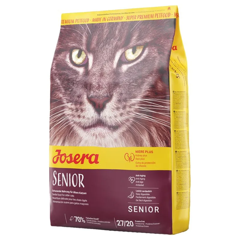 Josera Senior Crocchette per gatto (Set %: 2 x 2 kg)