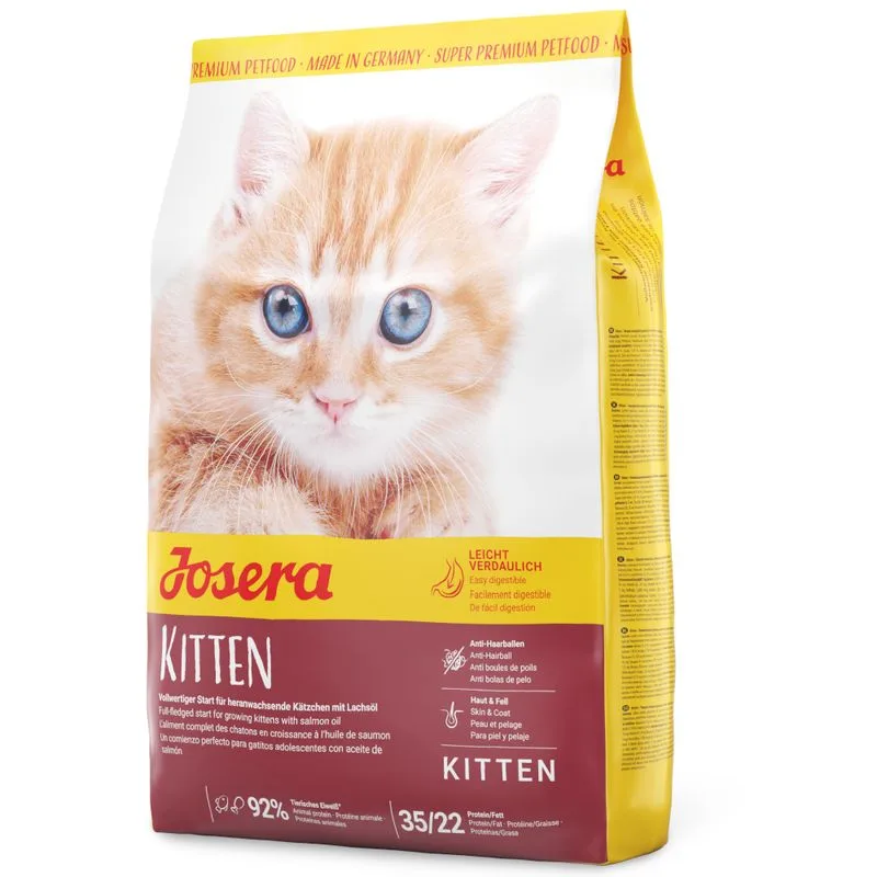 Multipack risparmio! 2 x 10 kg Josera Crocchette per gatto (Kitten)