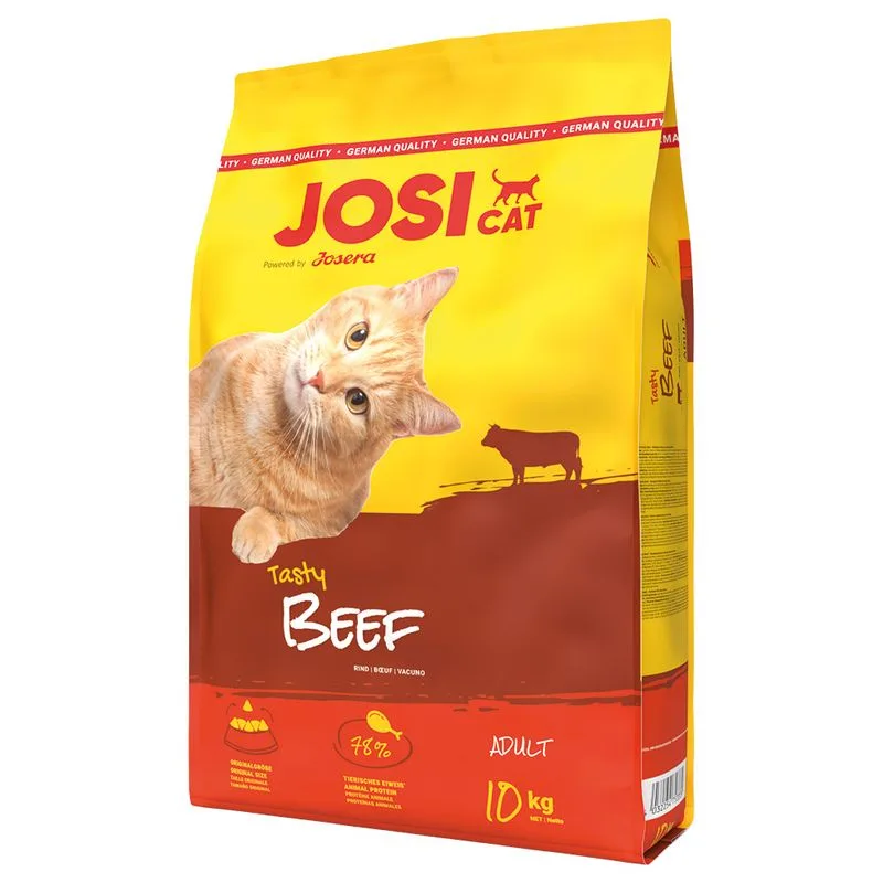 Josera JosiCat Manzo Crocchette per gatto (Set %: 2 x 10 kg)