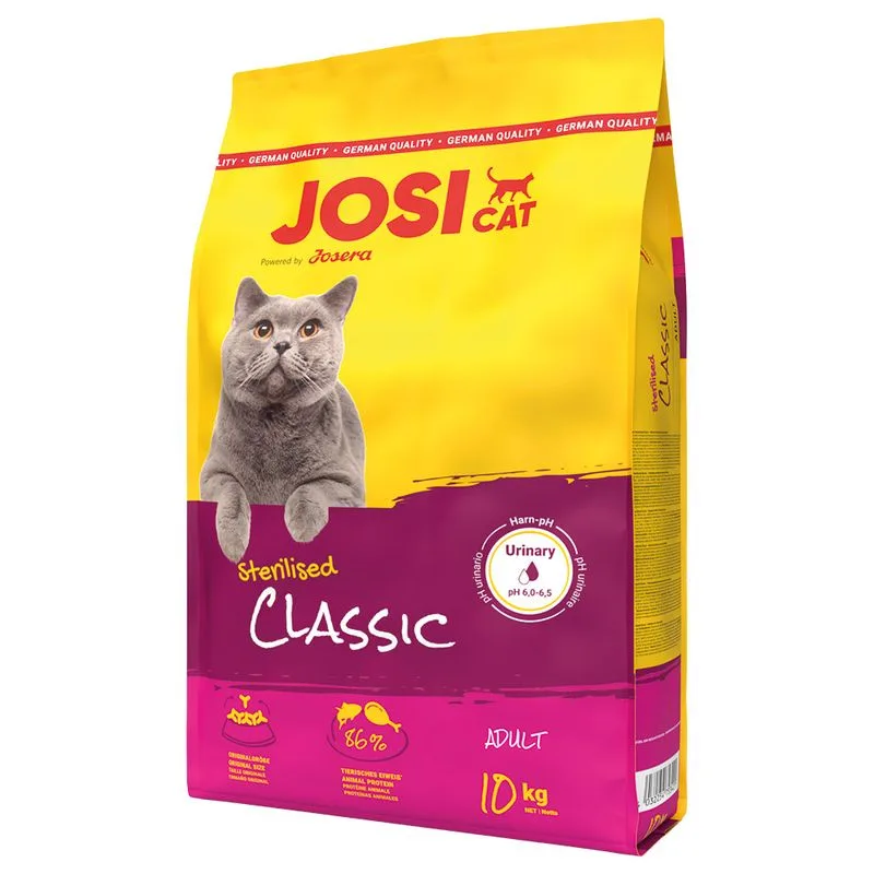 JosiCat Sterilised Classic Salmone (Set %: 2 x 10 kg)