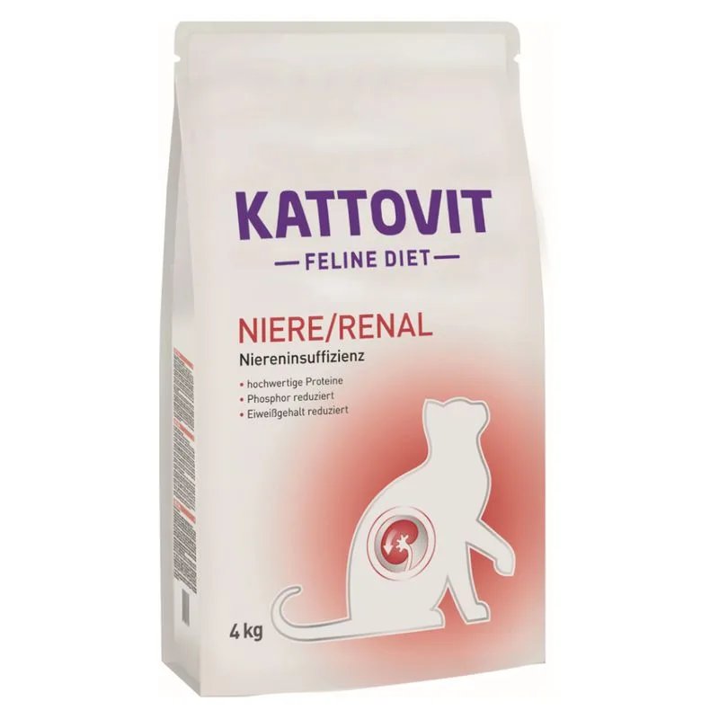 Multipack risparmio! 2 x 4 kg Kattovit (Reni/Renal - Insufficienza renale)
