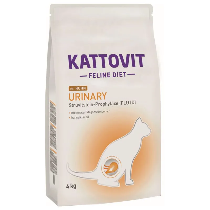 Multipack risparmio! 2 x 4 kg Kattovit (Urinary Pollo)
