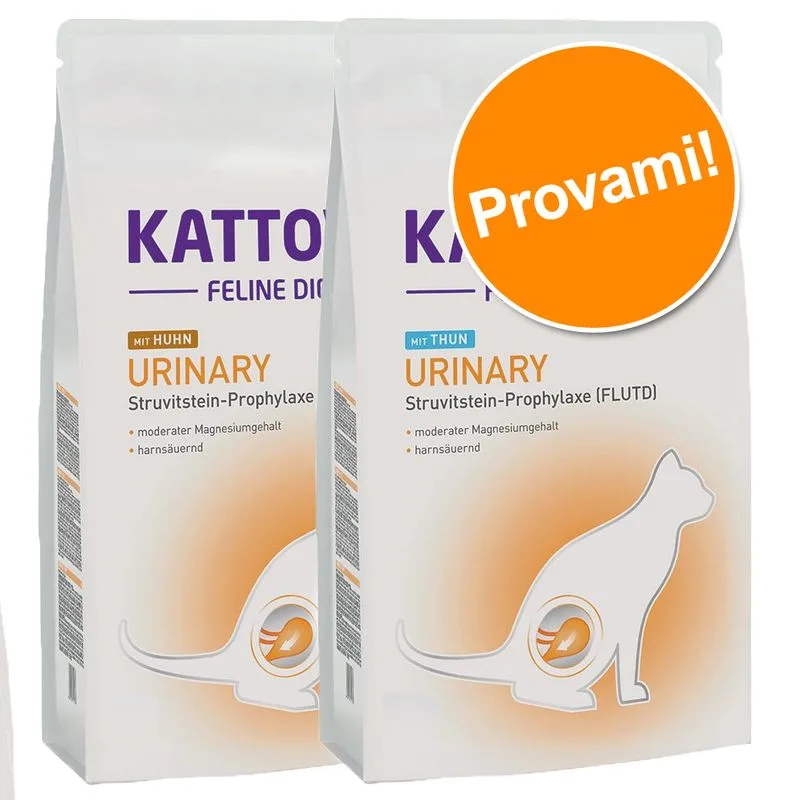 Set prova misto! 2 x 1,25 kg Kattovit Urinary