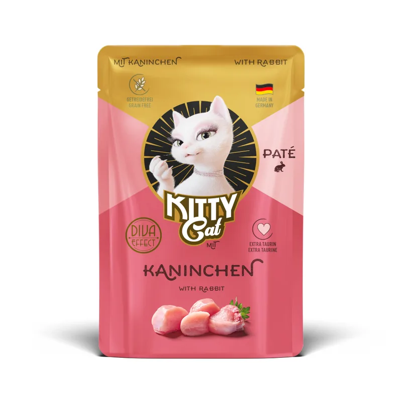 Kitty Cat Paté 24 x 85 g (Coniglio)
