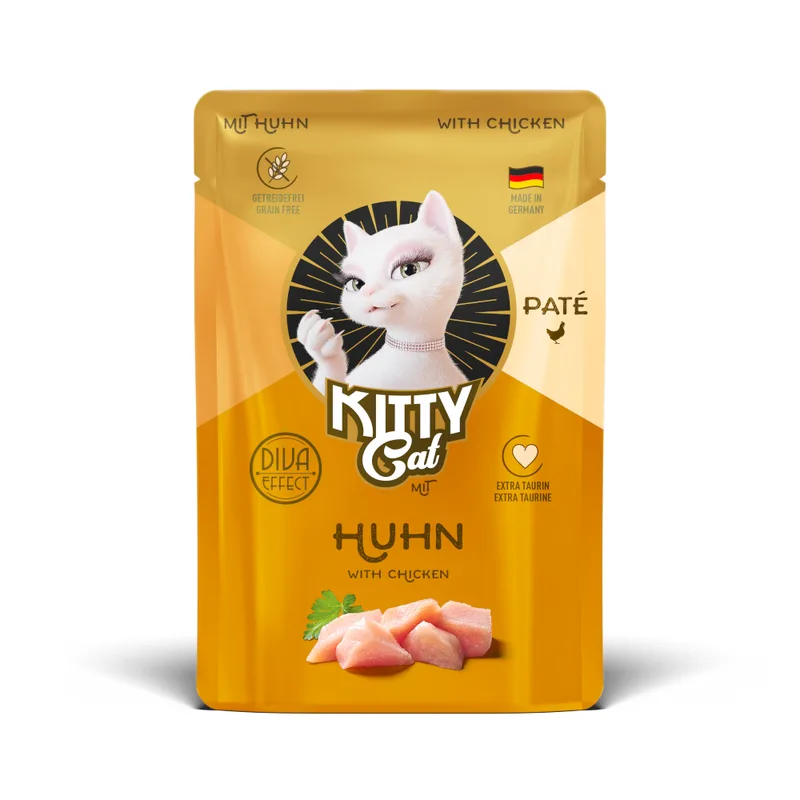 Kitty Cat Paté 24 x 85 g (Pollo)