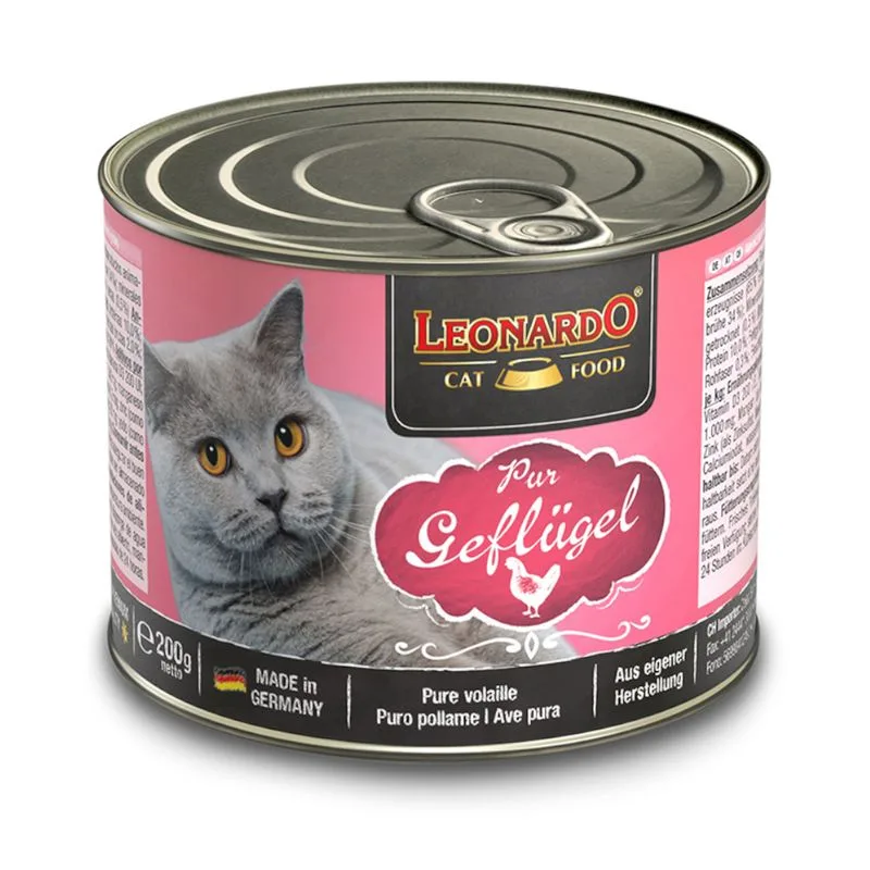 Leonardo All Meat 24 x 200 g (Puro pollame)