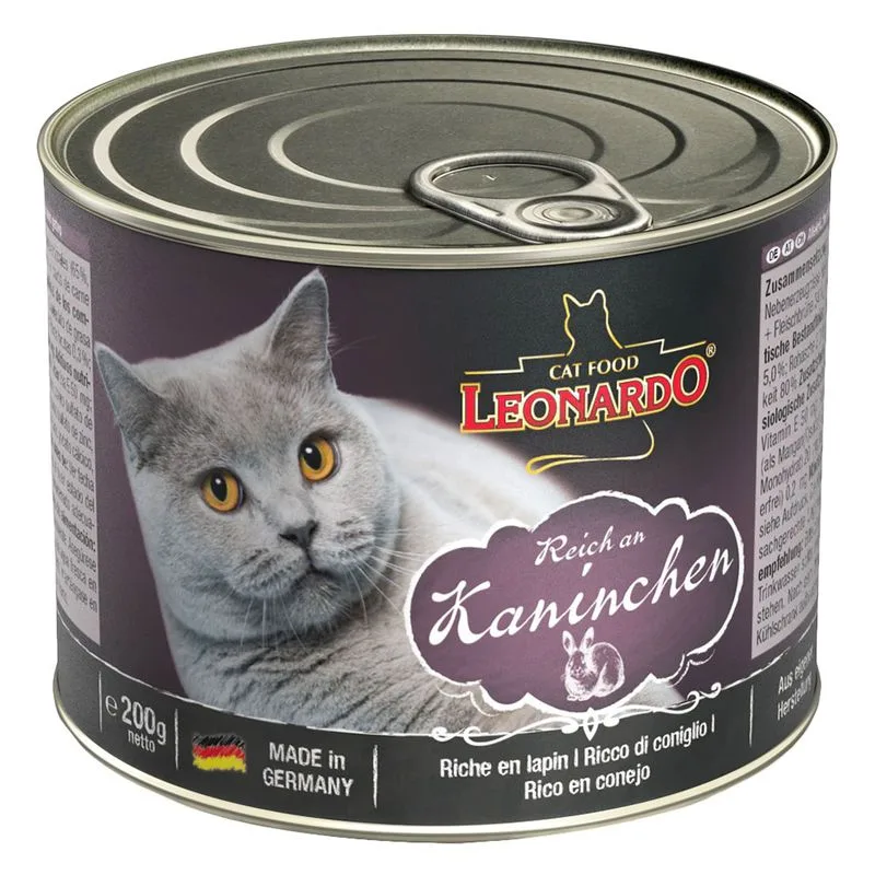Leonardo All Meat 24 x 200 g (Ricco di coniglio)