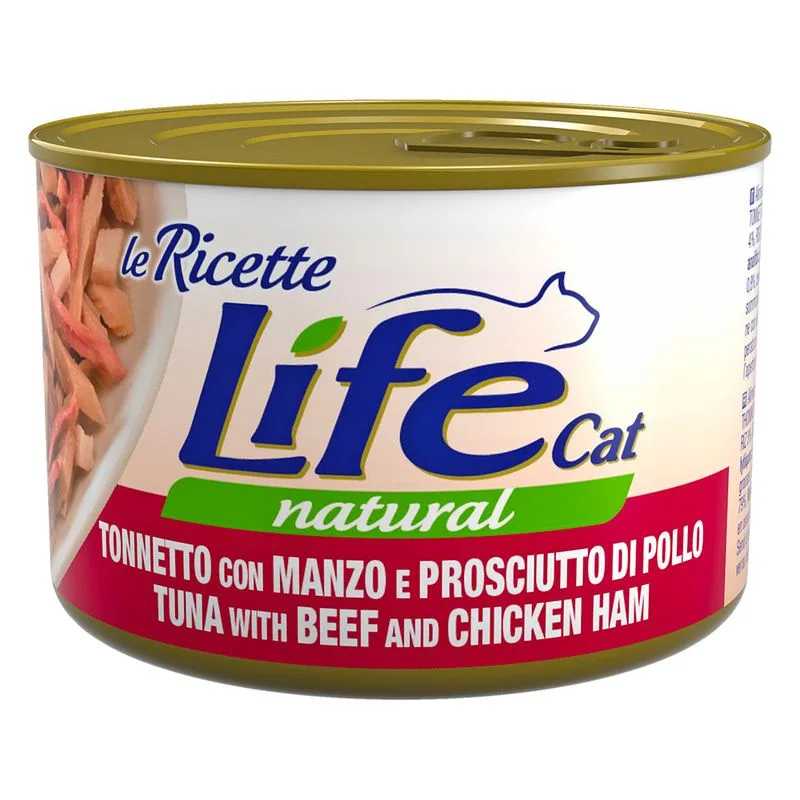 Life Cat "Le Ricette" 12 x 150 g umido gatto