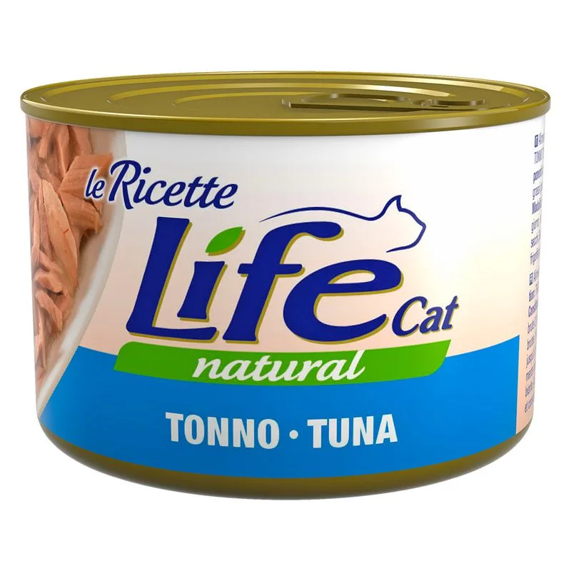 Life Cat "Le Ricette" 4 x 150 g umido gatto (Tonno)