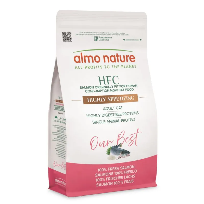 Almo Nature HFC Our Best Highly Appetizing Salmone (Set %: 2 x 1,2 kg)