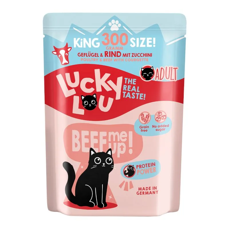 Lucky Lou Adult 300 g (Pollame & Manzo)