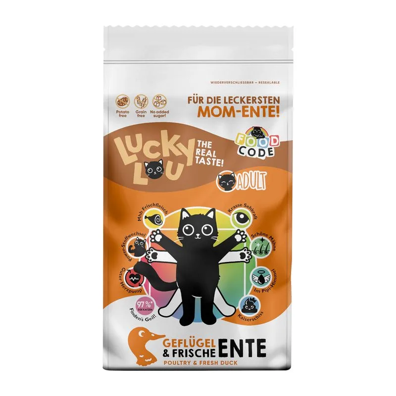 Lucky Lou Adult Pollame & Anatra (Set %: 2 x 9 kg)
