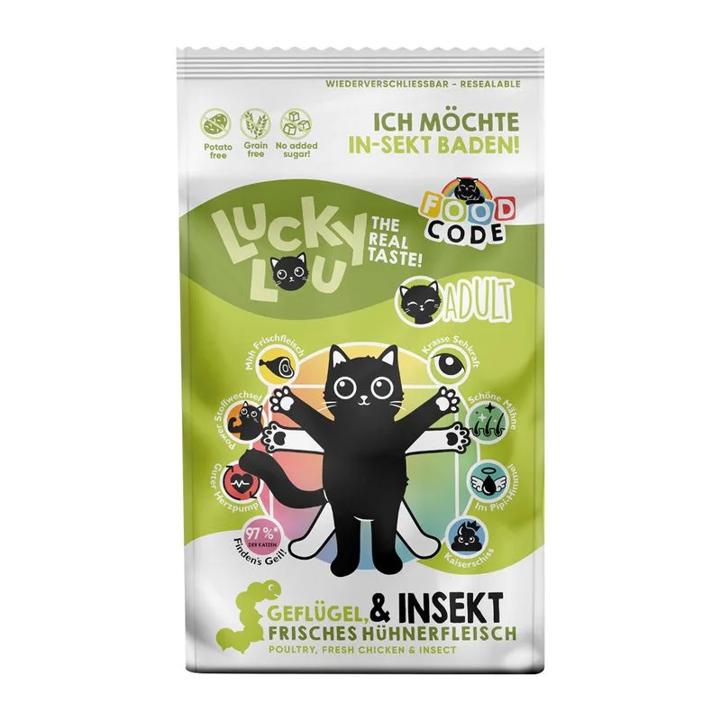 Lucky Lou Adult Pollame & Insetti (Set %: 2 x 1,7 kg)