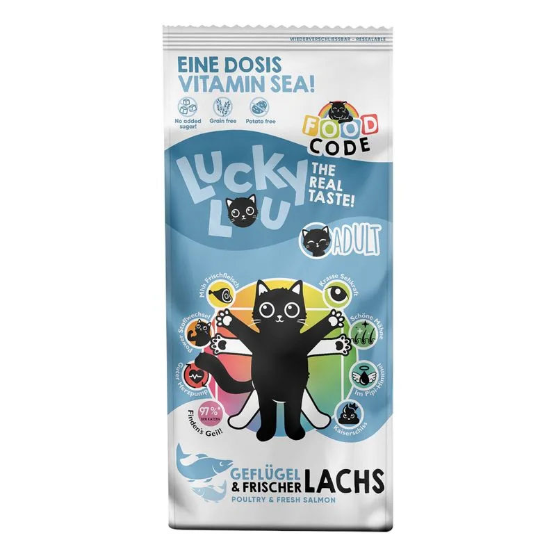 Lucky Lou Adult Pollame & Salmone (Set %: 2 x 3 kg)