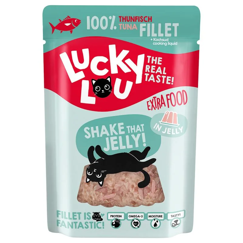 Lucky Lou Extra Food 12 x 70 g (Filetto di tonno in gelatina)