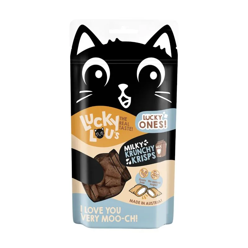 Lucky Lou Krunchy Krisps (Set %: 12 x 60 g Latte)