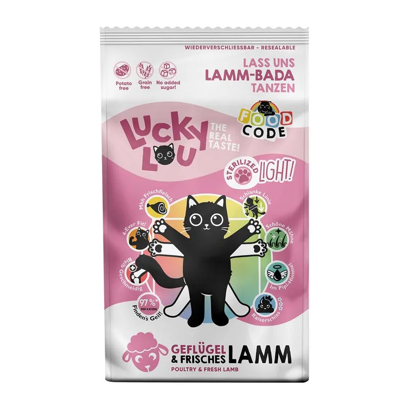 Lucky Lou Light Pollame & Agnello (Set %: 2 x 1,7 kg)