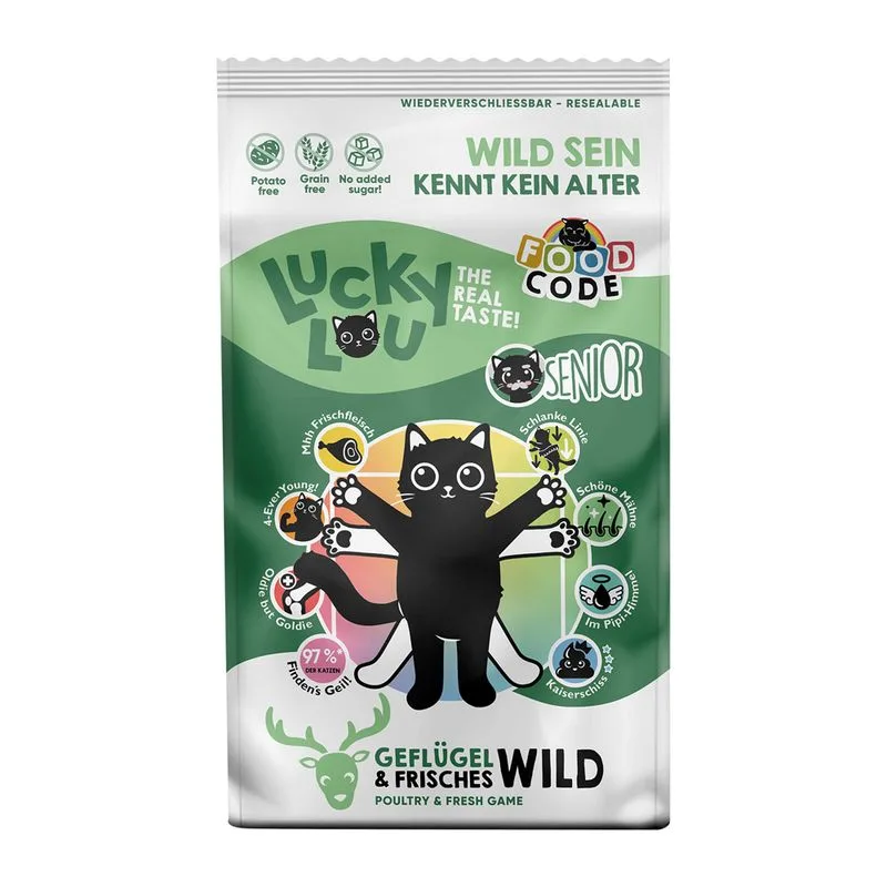 Lucky Lou Senior Pollame & Selvaggina (Set %: 2 x 1,7 kg)