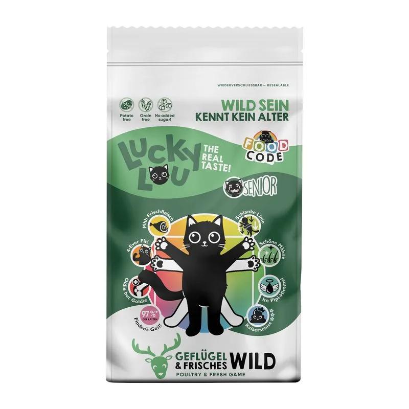 Lucky Lou Senior Pollame & Selvaggina (Set %: 2 x 9 kg)