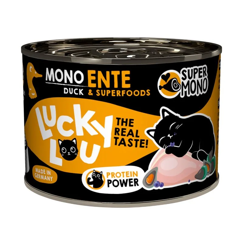 Multipack risparmio! Lucky Lou SuperMono² 24 x 200 g (Anatra)