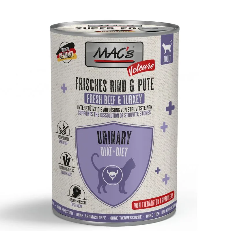 MAC's CAT Vetcare Urinary 24 x 400 g