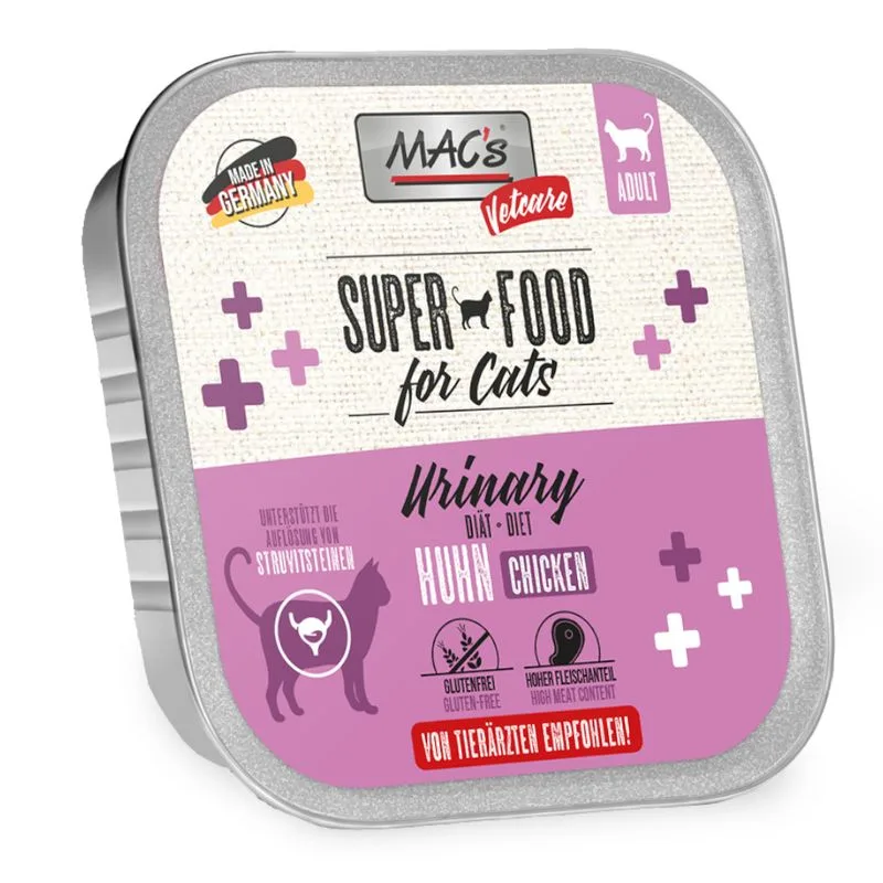 MAC's Cat Vetcare Urinary (Set %: 32 x 100 g Pollo)