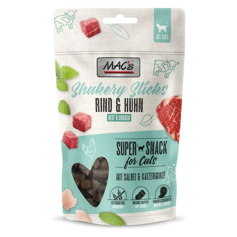 MAC CAT Shakery Sticks (Manzo (50 g))