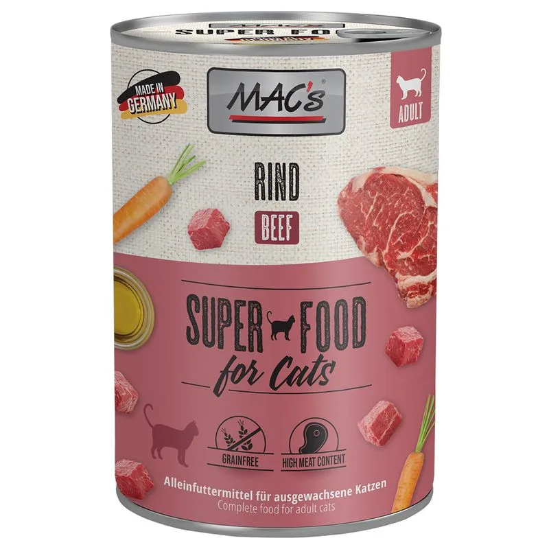 MAC's Cat 24 x 400 g (Manzo)