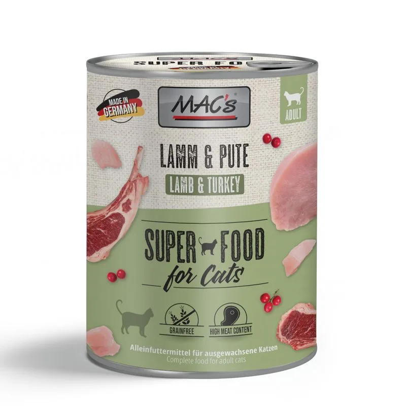 MAC's Cat 24 x 800 g (Agnello & Tacchino)