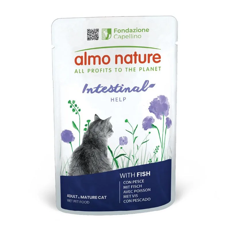 Almo Nature Functional Intestinal Help (Set %: 24 x 70 g Pesce)