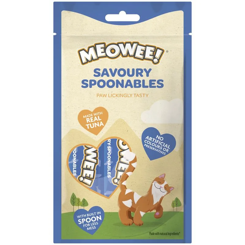 Meowee! Savoury Spoonables 8 x 14 g (Tonno)