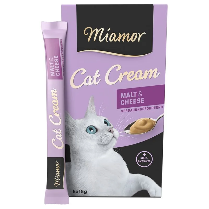 Miamor Cat Cream Malto e Formaggio (Set %: 66 x 15 g)