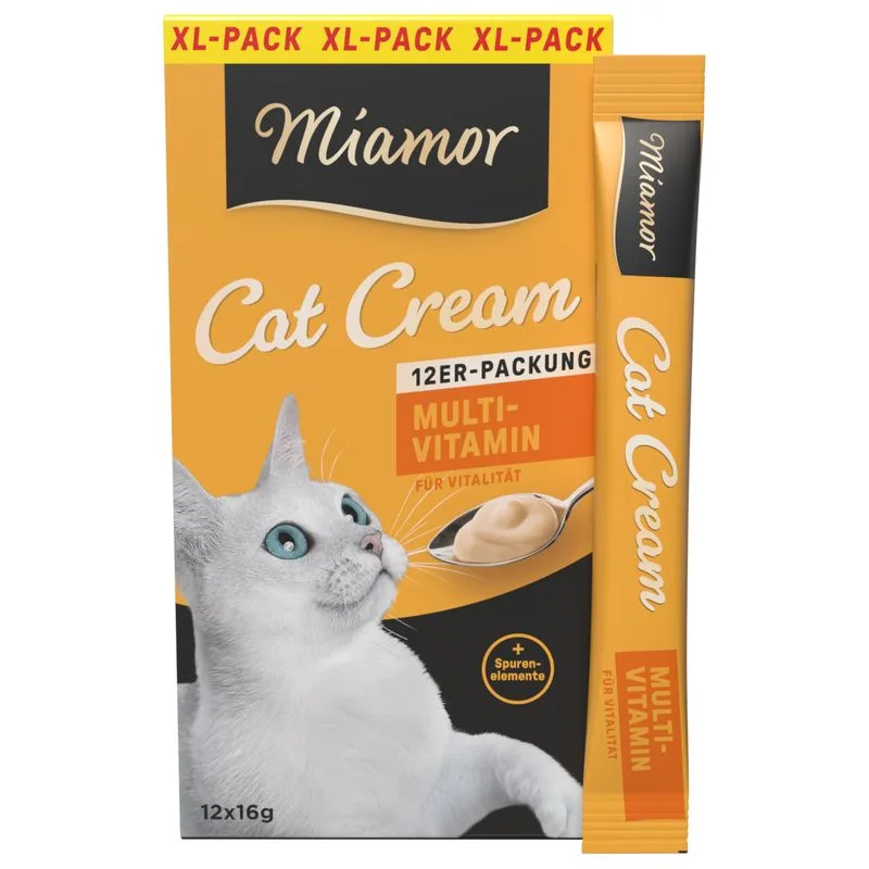 Miamor Cat Snack Multi-Vitamin Cream (Set %: 60 x 16 g)