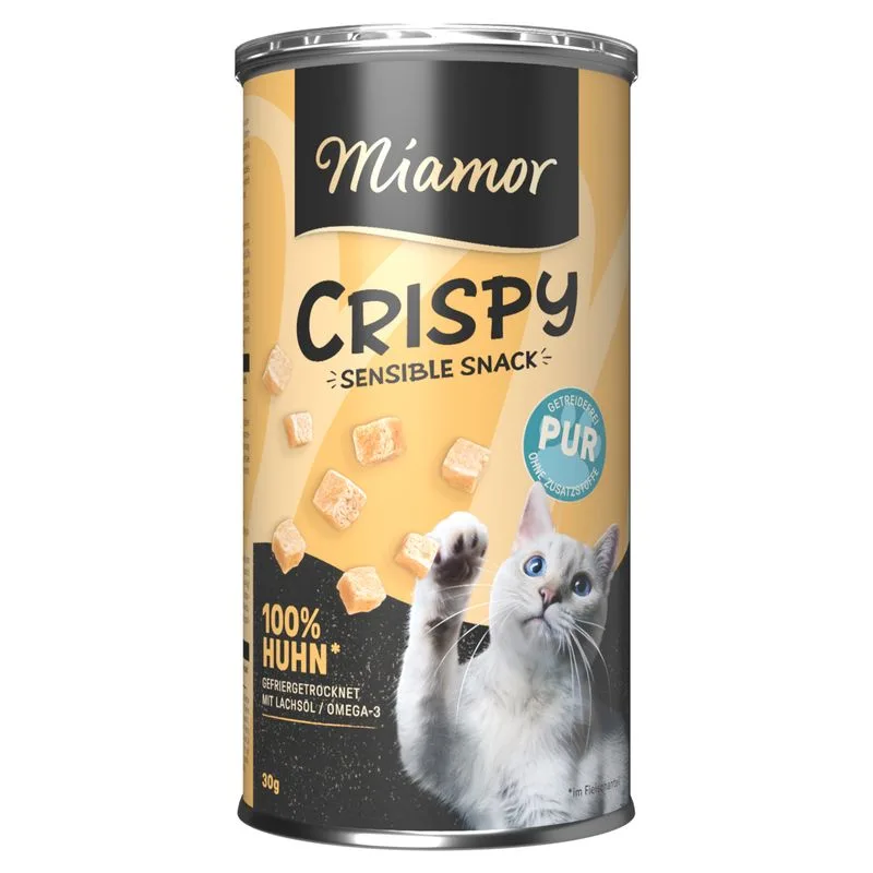 Miamor Crispy Sensible Snack 30 g (Set %: 3 x 30 g Pollo)
