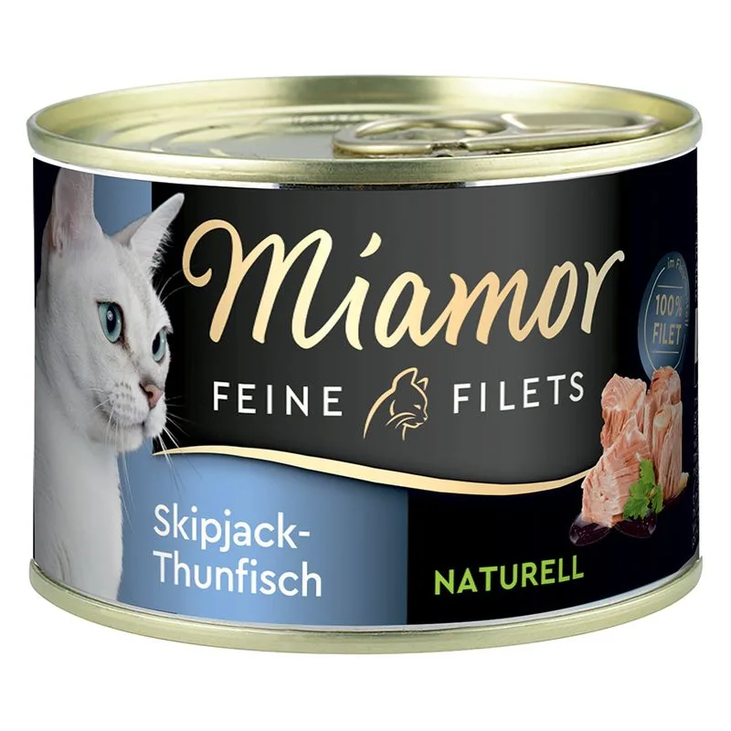 Miamor Delicato Filetto Naturale 12 x 156 g (Tonnetto striato)