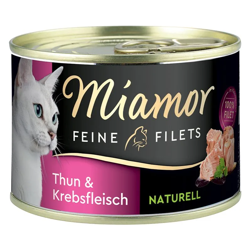 Miamor Delicato Filetto Naturale 12 x 156 g (Tonno & Polpa di granchio)