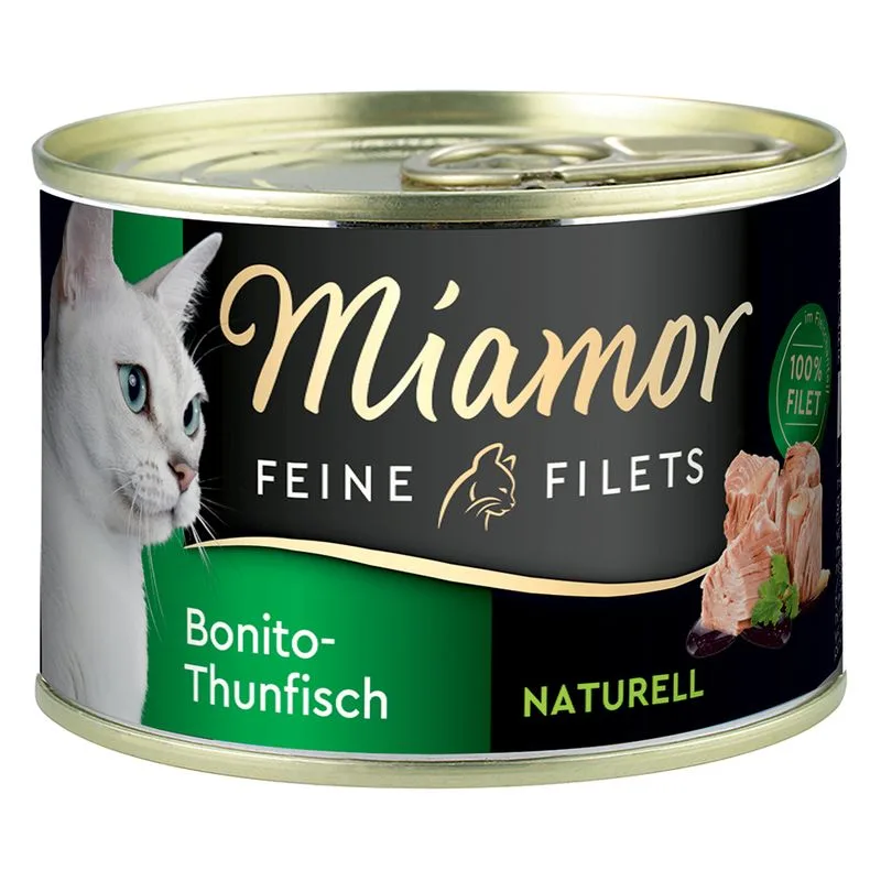 Miamor Delicato Filetto Naturale 12 x 156 g (Tonno Bonito)