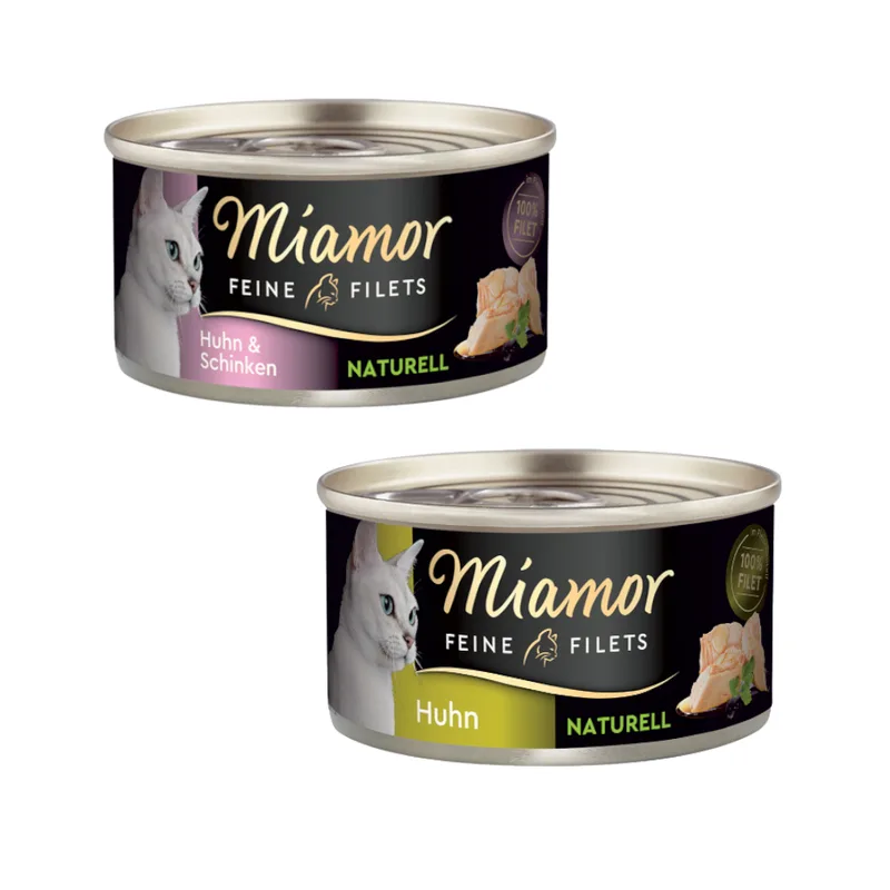 Miamor Delicato Filetto Naturale 24 x 80 g (Mix Pollo)