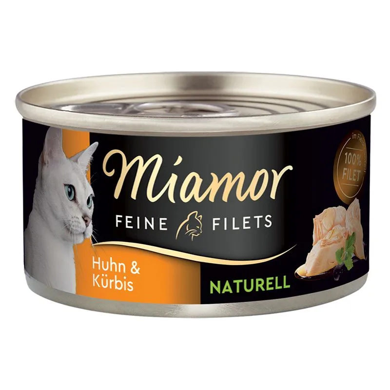 Miamor Delicato Filetto Naturale 24 x 80 g (Pollo & Zucca)