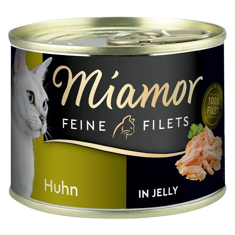 Miamor Delicato Filetto in Gelatina 6 x 185 g (Pollo)