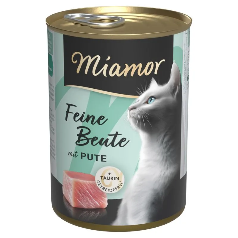 Miamor Feine Beute 12 x 400 g (Tacchino)