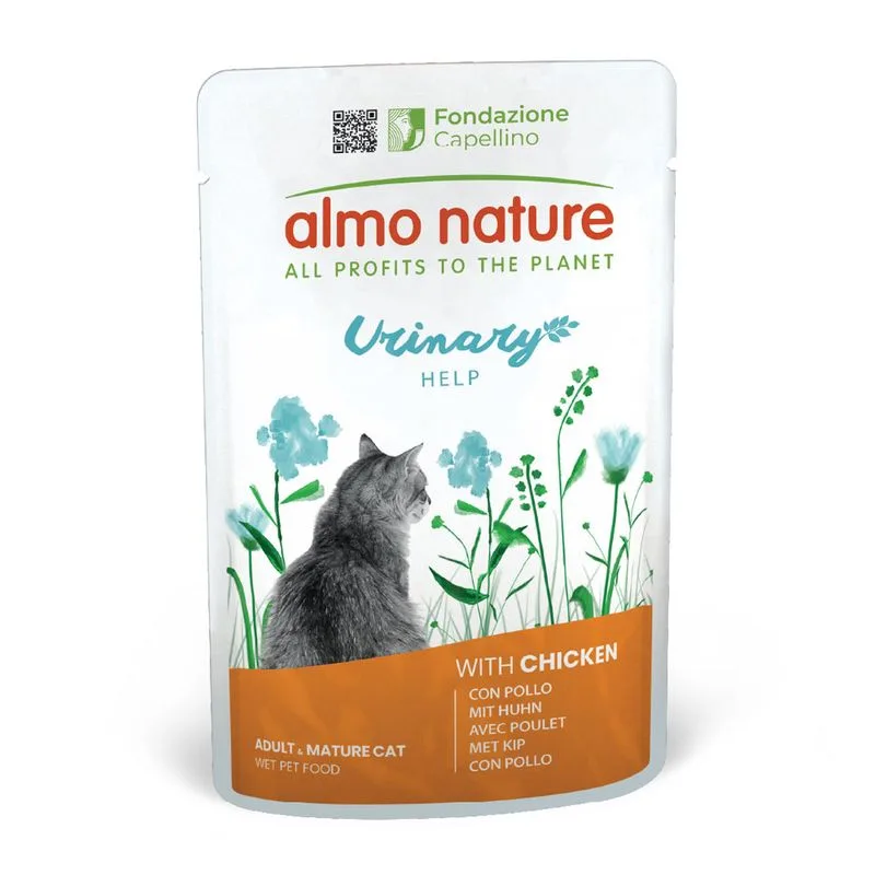 Almo Nature Functional Urinary Help (Set %: 24 x 70 g Pollo)