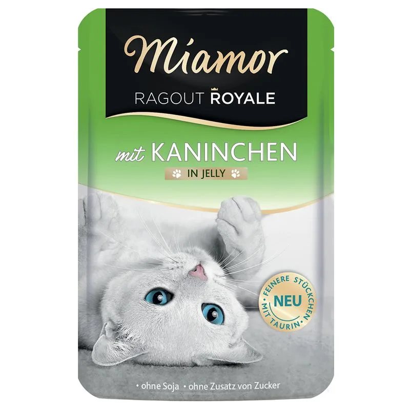 Miamor Ragù Royal in gelatina 22 x 100 g (Coniglio)